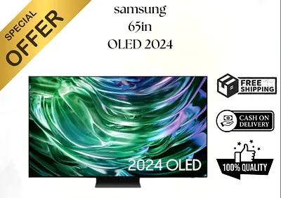 Samsung 65 Inch Smart TV, 65” OLED S90D 4K Smart AI TV 2024 Model 65S90D