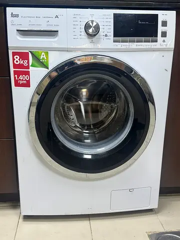 Teka 8kg Front Load Washing Machine - 1400 RPM, A Energy