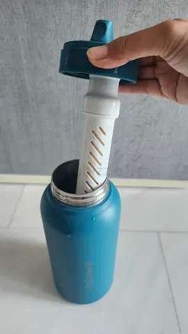 LifeStraw Water Bottle with built-in filter stainless steal 1L
