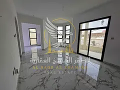 Villa for rent in Sharjah 4 bedrooms majlis living room maids room indoor yard and private parking f