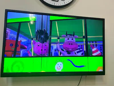 Philips 43" LED TV - Screen Damaged (for parts or repair)