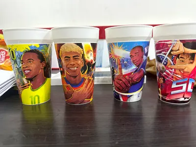 McDonald’s special addition world cup cups