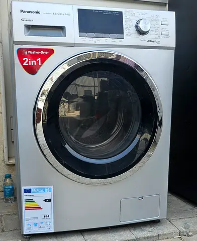 Panasonic washing machine 8 /6 kg for sale