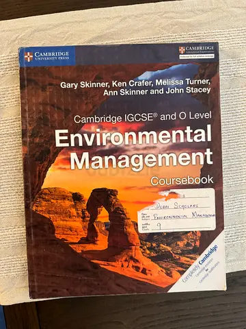 British curriculum text books for sale ENV Management