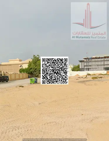 Land for sale in Al Yash area / Ownership by Gulf nationals and citizens / Area 11740 sq ft
