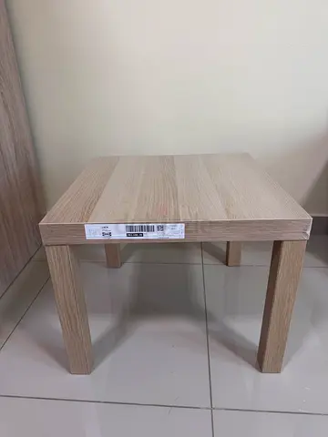Brand new IKEA table. Covering and stickers in place. IKEA current price 59