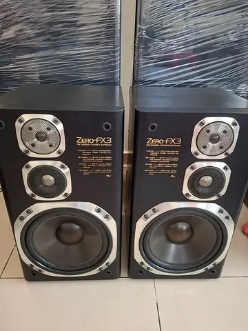 Rare Vintage Victor Zero-FX3 3-Way Audiophile Speakers (120W / 6 Ohms) - Made in Japan