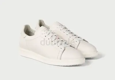 Brunello Cucinelli | Grained calfskin sneakers | White