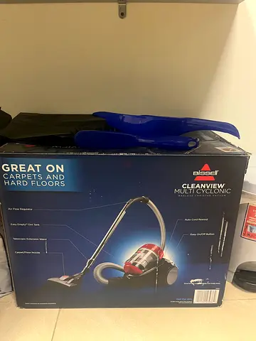 Bissell Canister Vacuum Cleaner — Good Working Condition