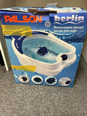 Palson Berlin Jacuzzi Foot Bath - New in Box