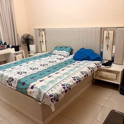Bedroom Set - Bed, Wardrobe, Dressing Table