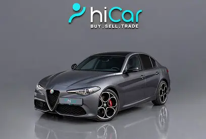 AED 1,724 P.M • 0% Downpayment • Alfa Romeo Giulia Veloce • Agency Warranty And Service Contract