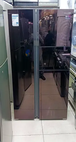 Samsung Side-by-Side Refrigerator - Black Glass good working conditions free home delivery