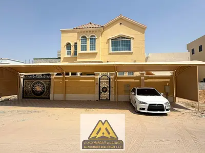 فيلا للإيجار السنوي في عجمان منطقة الياسمين فيلا ثانية ساكن ونظيفة بحالة ممتازة ارتداد كبير أمام الفيلا لمواقف السيارات
