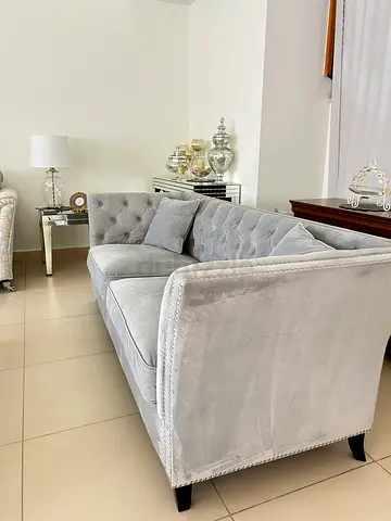 GREY SOFA - Professionally Cleaned, Excellent Condition