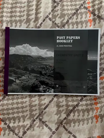 Chemistry Past Papers Booklet (Unit 2) - A4 printed copy