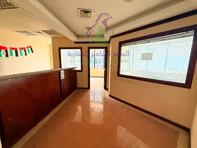 Luxury commercial office for annual rent in Al Majaz 1 directly on the Corniche with full sea view 1345 sq ft and 6 months free