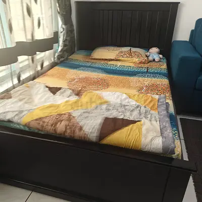 Single Bed- Queen Size - with Storage Capacity