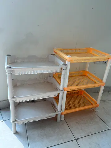 Storage shelves