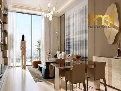 Furnished 1BR | Binghatti Wraith | Downtown City & Pool View