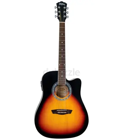 Washburn WA90 Vintage Series Dreadnought Shape Electro-Acoustic Guitar Vintage - Brand New