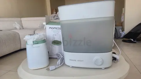 Philips Avent Sterilizer + Momcozy Bottle Warmer – Excellent Condition