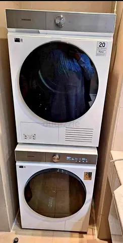 Samsung 11.5kg bespoke model washer and dryer separate