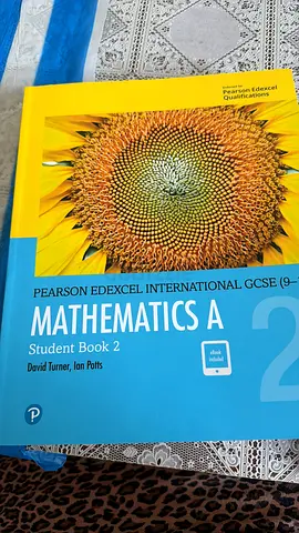 Brand new, never used, Pearson Edexcel International GCSE Mathematics A Student Book 2.”