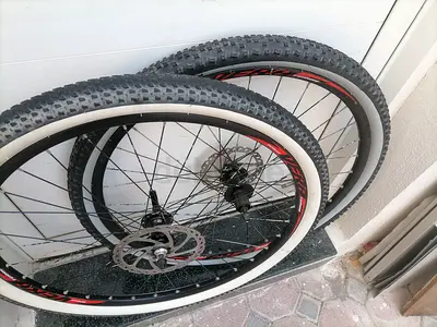 Used wheelset with Hub and Disc Rotor 29er