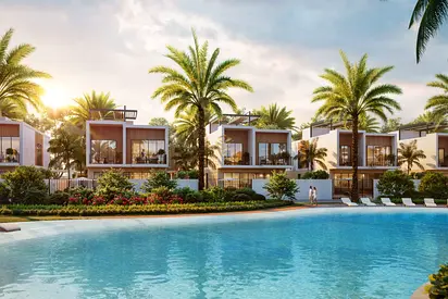 3BR+MAID | LAGOON VIEW | LOWEST PRICE | NEAR DUBAI