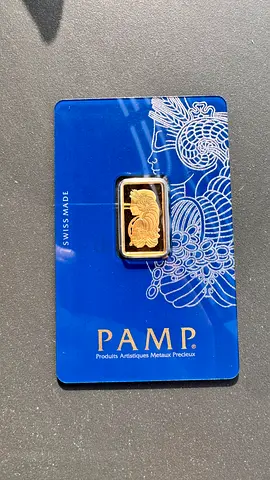 PAMP Suisse 5g Gold Bar – 24K Pure Gold