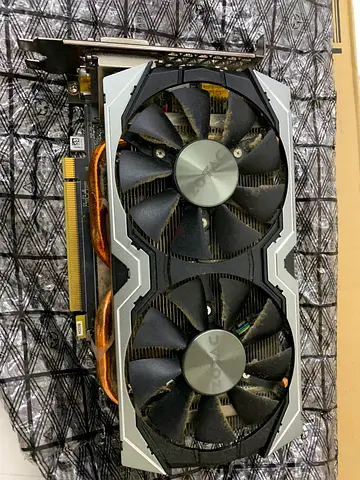 Used ZOTAC Dual-Fan Graphics Card 1060 - Good Working Condition