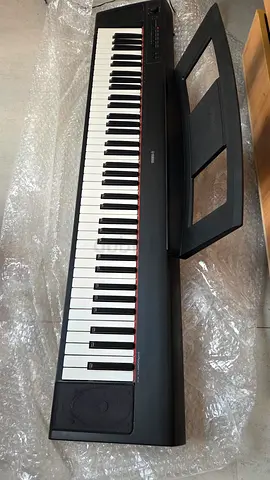 Yamaha 76 Keys Digital Piano (Portable/Black) with Piano Pedal