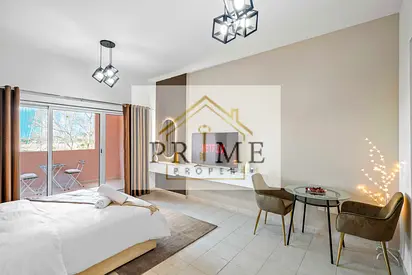5500 pm including bill service apartments Studio with Balcony,