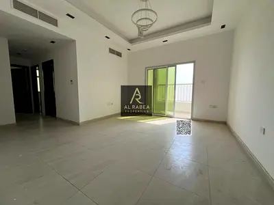 شقه للايجار السنوي غرفتين +صاله+بلكونه+2حمام تاني ساكن علي مخرج محمد بن زايد مباشر فقط 20 دقيقه لدبي بمنطقه العامره