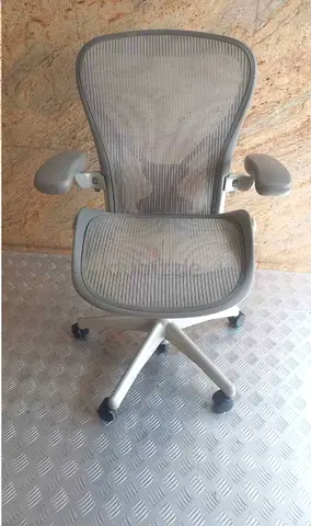 Herman Miller Ergonomic Mesh Office Chair with Adjustable Arms