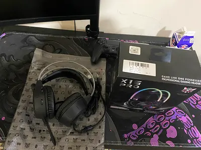 X15 Pro Gaming Headset - Wired, Over-ear, RGB Lights (Good Condition)