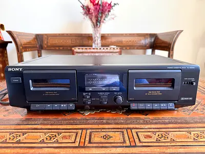 Vintage Sony TC-WE305 Stereo Cassette Deck – Unused Collector’s Item