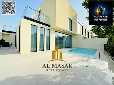 فيلا بالزورا عجمان في قلب مجمع ملاعب الجولف تملك حر شامل كهرباء ومياة ومكيفات
