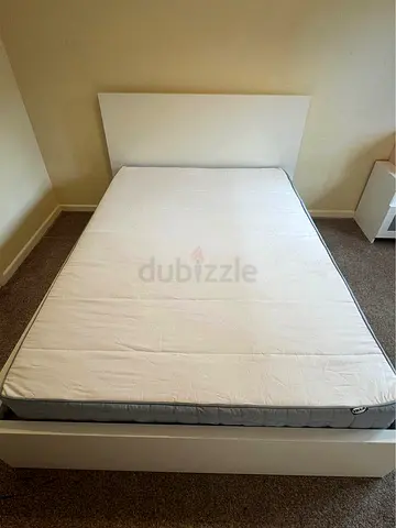 Ikea Bed frame double + Ikea double mattress