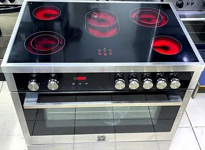 BERTAZZONI 90×60cm Electric Ceramic Cooking Range size 90cm Exellent Condition