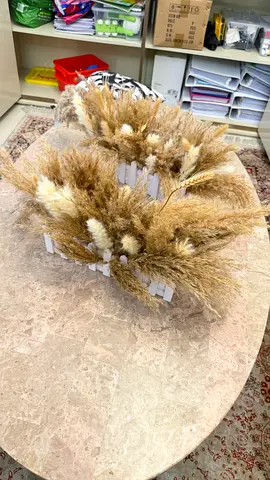 Ornamental plants for home decoration made from natural dried plants. 2 ps