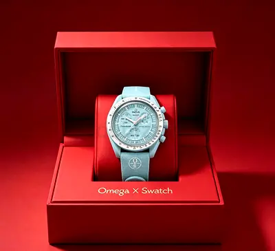 Omega x Swatch MoonSwatch Mission on Earth Chronograph - Blue