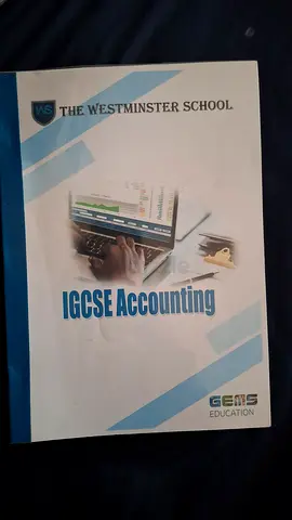 IGCSE Accounting Past papers