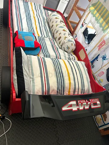 Kids car bed