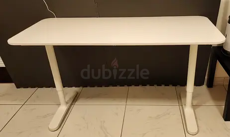 Computer Table - White