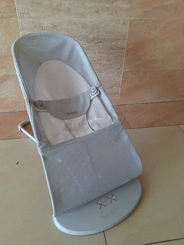 Babybjorn Bouncer Balance Soft Mesh Silver/White
