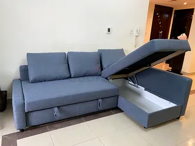 🎉BEST OFFER   IKEA Brand Display piece Sofa Cum Bed For Sale in brand new condition