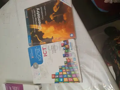 Cambridge IGCSE Chemistry and IGCSE ICT Coursebooks (used)