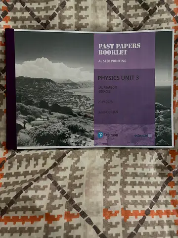 Physics Past Papers Booklet - Unit 3 (A-Level / High School)